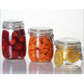 italian airtight glass honey jars